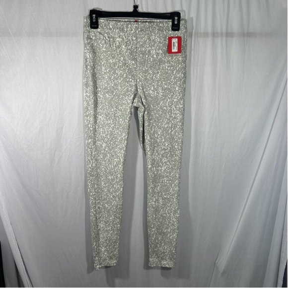 NWT $98‎ Spanx [ Small ] Ankle Jean-ish Leggings in Speckled Grey White - Picture 6 of 13